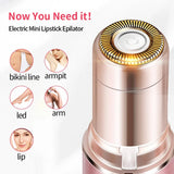 Portable Electric Shaver Women's Electric Epilator Trimmer Personal Care Appliances Painless for Home Use Woman